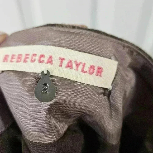 Rebecca Taylor Animal Print Skirt - Picture 6 of 6